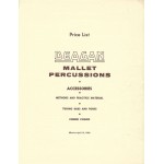 Deagan 1968 Price List