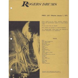 Rogers 1971 January Price List