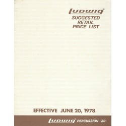 Ludwig 1978 Price List