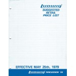 Ludwig 1979 Price List
