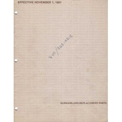 Slingerland 1981 Parts