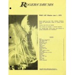 Rogers 1972 June Price List