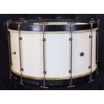 Ludwig & Ludwig White Enamel the "Avenue"