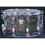 Ludwig Psychedelic Red Glass Keystone - NOS