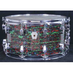 Ludwig Psychedelic Red Glass Keystone - NOS