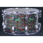Ludwig Psychedelic Red Glass Keystone - NOS