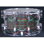 Ludwig Psychedelic Red Glass Keystone - NOS