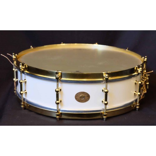 Ludwig & Ludwig White Enamel Standard