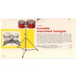 Ludwig Tunable Bongos w/stand