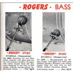 Rogers Swivo Bass Drum Spurs