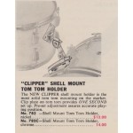 Ludwig Clipper BD Rail Mount Ludwig Clipper BD Rail Mount