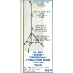 Rogers Swan Leg Cymbal Stand