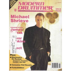 Modern Drummer 1989 June