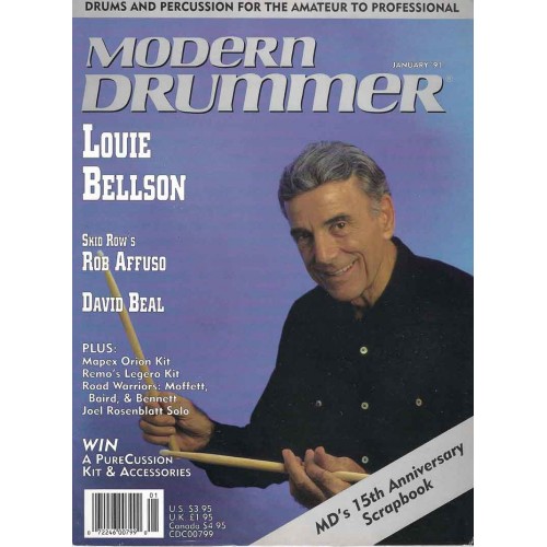 Modern Drummer 1990 January