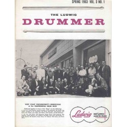 Ludwig Drummer 1963 Spring Vol. 3 No. 1