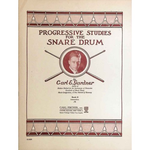 Gardner Progressive Studies for the Snare Drum - Book 2