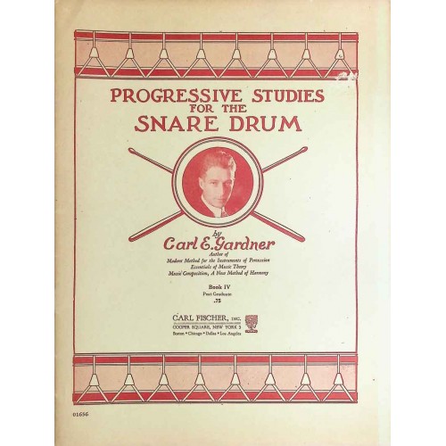 Gardner Progressive Studies for the Snare Drum - Book 4