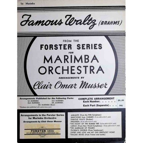 Musser - Famous Waltz (Brahms)