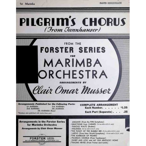 Musser - Pilgrim's Chorus