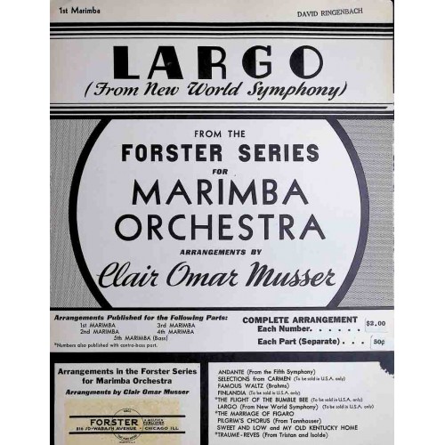 Musser - Largo from New World Symphony