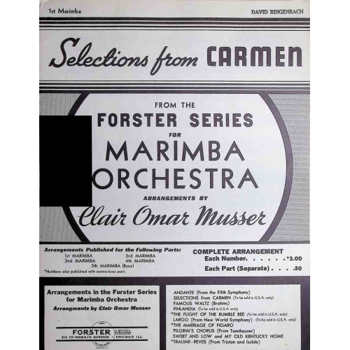 Musser - Selections from Carmen