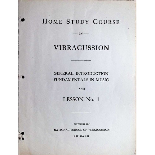 Vibracussion - Home Study Course 12 Lessons