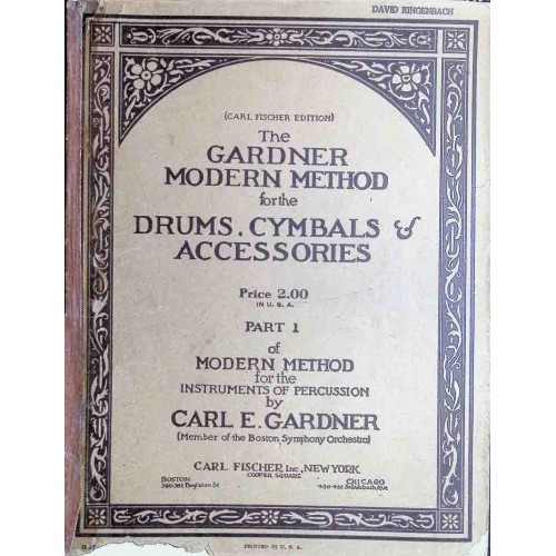 Gardner - Part I (Drums, Cymbals & Accessories)