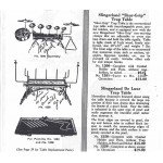 Slingerland Trap Table & Blocks